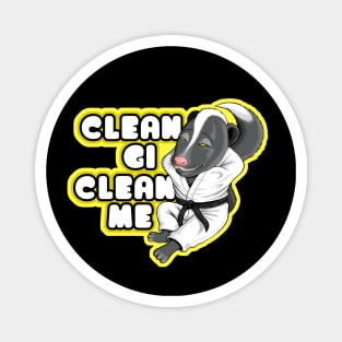 Clean Gi Clean Me - Pristine Skunk Magnet